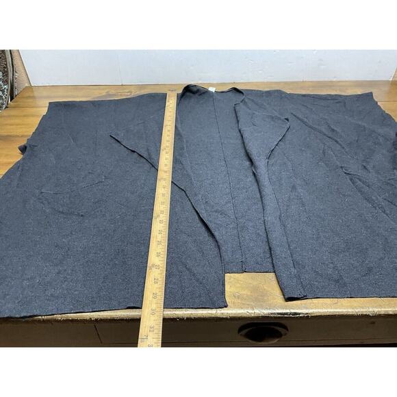 Lululemon Cardigan Women One Size OS Gray After Asana Wrap Studio Cashmere Blend - Picture 7 of 11